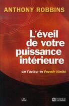 Couverture du livre « L'eveil de votre puissance intérieure » de Anthony Robbins aux éditions Editions De L'homme