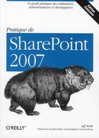 Couverture du livre « Pratique de Sharepoint 2007 » de Webb aux éditions O Reilly France