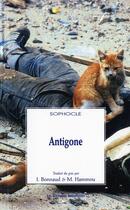 Couverture du livre « Antigone » de Sophocle aux éditions Solitaires Intempestifs