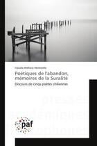 Couverture du livre « Poetiques de l'abandon, memoires de la suralite » de Hermosilla-C aux éditions Presses Academiques Francophones