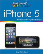 Couverture du livre « Teach Yourself VISUALLY iPhone 5 » de Guy Hart-Davis aux éditions Visual