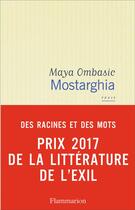 Couverture du livre « Mostarghia » de Maya Ombasic aux éditions Flammarion