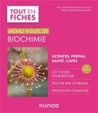 Couverture du livre « Mémo visuel de biochimie ; licence / prépas / santé / Capes (3e édition) » de Frederic Dardel et Xavier Coumoul et Etienne Blanc aux éditions Dunod