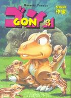 Couverture du livre « Gon Tome 3 » de Tanaka Mashahi aux éditions Casterman