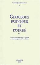 Couverture du livre « CAHIERS JEAN GIRAUDOUX Tome 28 » de Jean Giraudoux aux éditions Grasset