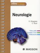 Couverture du livre « Neurologie » de K Kinugawa et E Roze aux éditions Elsevier-masson
