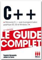 Couverture du livre « C++ » de Yannick Gerometta et Julien Le Corre aux éditions Micro Application