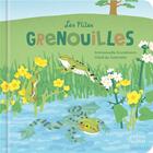 Couverture du livre « Les p'tites grenouilles » de Emmanuelle Grundmann et Chloe Du Colombier aux éditions Ricochet
