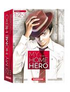 Couverture du livre « My home hero : Intégrale Tomes 1 à 3 » de Masashi Asaki et Naoki Yamakawa aux éditions Kurokawa