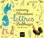 Couverture du livre « Le mémory Montessori des lettres de Balthazar et de Pépin aussi » de Marie-Helene Place et Caroline Fontaine-Riquier aux éditions Hatier