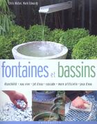 Couverture du livre « Fontaines Et Bassins » de Chris Maton et Mark Edwards aux éditions Marabout