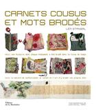 Couverture du livre « Carnets cousus et mots brodés » de Lea Stansal aux éditions La Martiniere