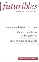 Couverture du livre « La marchandisation du vivant » de Hervieu/Joly/Barre aux éditions Futuribles