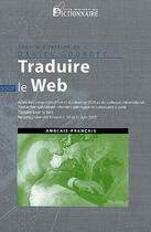 Couverture du livre « Traduire pour le web colloque 2006 anglais-francais » de Gouadec Daniel (Sous aux éditions Dicoland/lmd