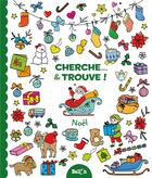 Couverture du livre « Cherche et trouve : noel » de  aux éditions Le Ballon