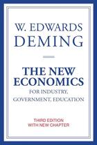 Couverture du livre « New economics for industry, government, education » de W. Edwards Deming aux éditions Mit Press