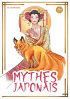 Couverture du livre « Art thérapie : Mythes japonais » de Jean-Luc Guerin aux éditions Hachette Heroes