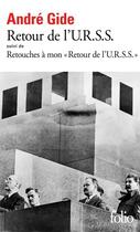 Couverture du livre « Retour de l'U.R.S.S. ; retouches à mon 