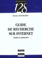 Couverture du livre « Outils De Recherche Sur Internet » de Beatrice Foenix-Riou aux éditions Nathan