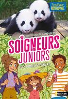 Couverture du livre « Soigneurs juniors Tome 9 : les jumelles panda » de Christelle Chatel et Anne-Lise Nalin aux éditions Nathan