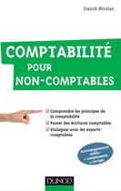 Couverture du livre « Comptabilité pour non-comptables » de Franck Nicolas aux éditions Dunod