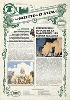 Couverture du livre « Le château des animaux ; la gazette du château n.9 » de La Gazette Des Animaux Collectif aux éditions Casterman