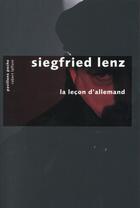 Couverture du livre « La lecon d'allemand - pavillons poche » de Siegfried Lenz aux éditions Robert Laffont