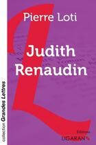 Couverture du livre « Judith Renaudin » de Pierre Loti aux éditions Books On Demand