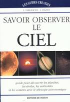 Couverture du livre « Observer le ciel » de A Creer/Auteur Itali aux éditions De Vecchi