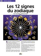 Couverture du livre « Les 12 signes du zodiaque » de  aux éditions Aedis