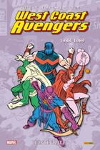 Couverture du livre « West coast Avengers : Intégrale vol.5 : 1988-1989 » de Steve Englehart et Al Milgron aux éditions Panini