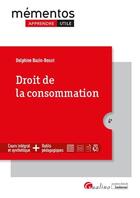 Couverture du livre « Droit de la consommation (édition 2020/2021) » de Delphine Bazin-Beust aux éditions Gualino