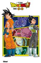 Couverture du livre « Dragon Ball Super : coffret vol.2 : Tomes 3 et 4 » de Akira Toriyama et Toyotaro aux éditions Glenat