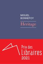 Couverture du livre « Héritage » de Miguel Bonnefoy aux éditions Rivages
