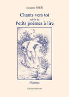 Couverture du livre « Chant Vers Toi Au Bord De Durance » de Nier aux éditions Benevent