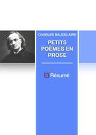 Couverture du livre « Petits poèmes en prose ; résumé de l'oeuvre » de Charles Baudelaire aux éditions Numeriklivres