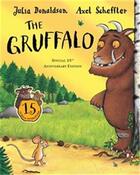 Couverture du livre « The gruffalo 15th anniversary edition (paperback) » de Julia Donaldson aux éditions Interart