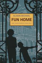 Couverture du livre « Fun home - une tragicomedie familiale » de Alison Bechdel aux éditions Denoel