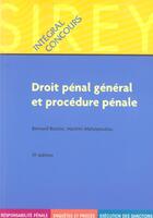 Couverture du livre « Droit Penal General Et Procedure Penale » de Bernard Bouloc et Haritni Matsopoulou aux éditions Sirey