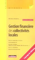 Couverture du livre « Gestion Financiere Des Collectivites Locales » de Michel Klopfer aux éditions Le Moniteur