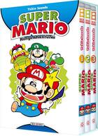 Couverture du livre « Super Mario ; manga adventures : coffret Tomes 1 à 3 » de Yukio Sawada aux éditions Soleil