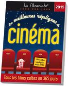 Couverture du livre « Les meilleures répliques du cinéma 2015 » de  aux éditions Editions 365