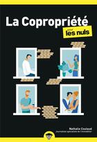 Couverture du livre « Copropriété poche pour les nuls (2e édition) » de Nathalie Coulaud aux éditions First