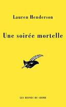 Couverture du livre « Une soiree mortelle » de Henderson-L aux éditions Editions Du Masque