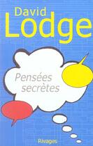 Couverture du livre « Pensees secretes-1ere ed » de David Lodge/Suzanne aux éditions Rivages