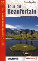 Couverture du livre « Tour du Beaufortain ; 73 - GR - 731 » de  aux éditions Ffrp