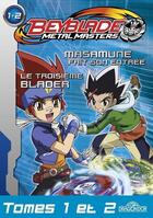 Couverture du livre « Beyblade Tome 1 et 2 ; Masamune fait son entrée ; le troisième blader » de Nelvana aux éditions Les Livres Du Dragon D'or