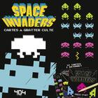 Couverture du livre « Space invaders - cartes a gratter culte » de Taito aux éditions 404 Editions