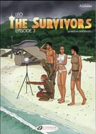 Couverture du livre « The survivors t.3 ; quantum anomalies » de Leo aux éditions Cinebook