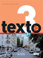 Couverture du livre « TEXTO » de Marie-Jose Lopes aux éditions Hachette Fle